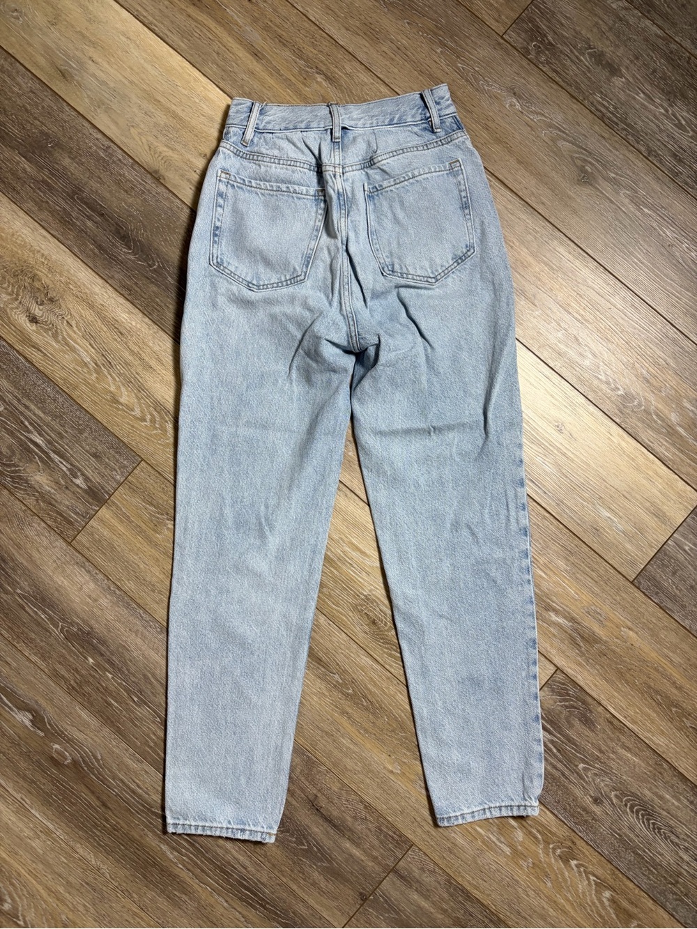 Pacsun Light Blue Ultra High Waisted Slim Fit Jeans - Picture 4 of 12